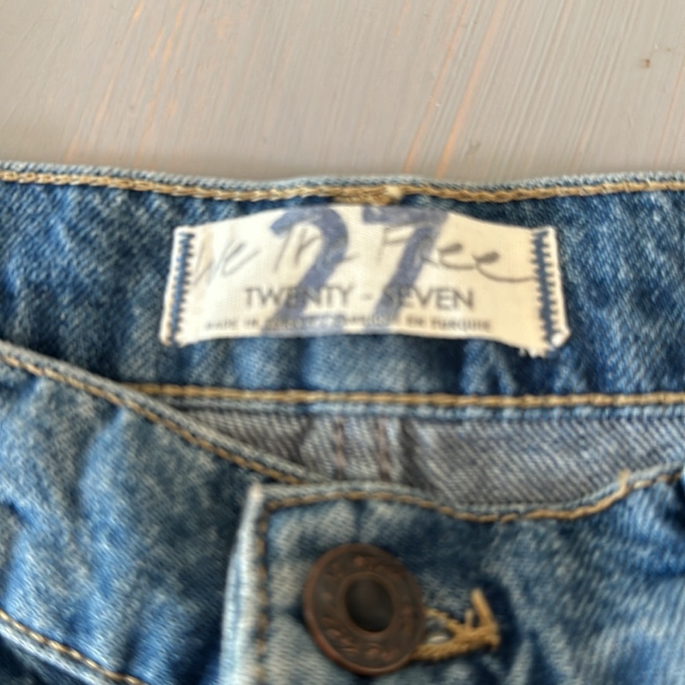 🇺🇸Free People Denim Skirt🇺🇸 - Picture 3 of 4